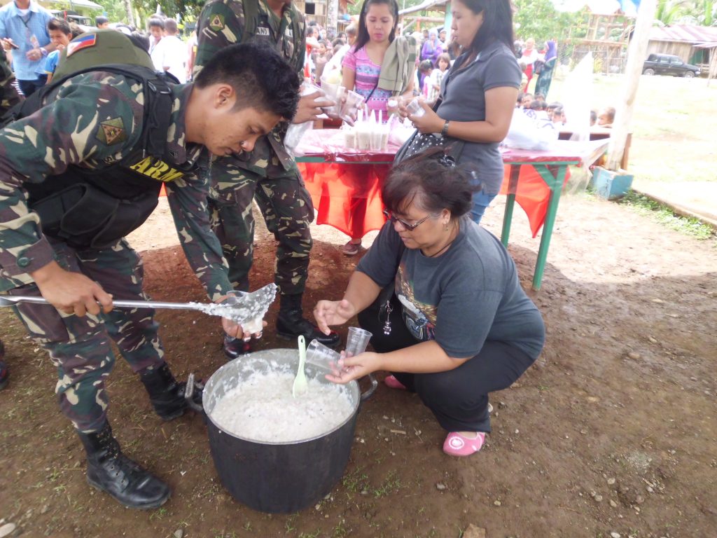 TICCN working with army to feed Muslim families in need